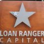 Loan-Ranger-Capital-branded-metal-sign